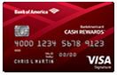 The BankAmericard Cash Rewards credit card